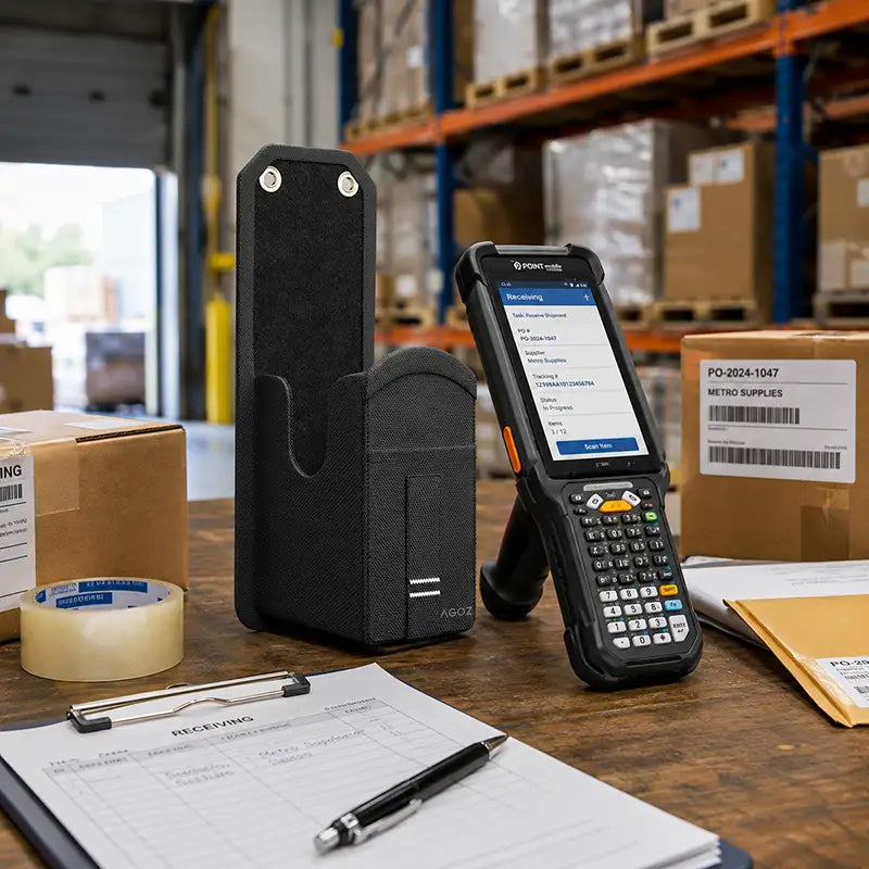 Passform und Funktion für Point Mobile Trigger-Griff Scanner-Holster