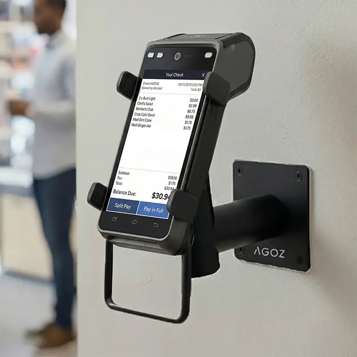 Adjustable Swivel & Tilt Stand Shift4 POS Terminal Wall Mount | Agoz