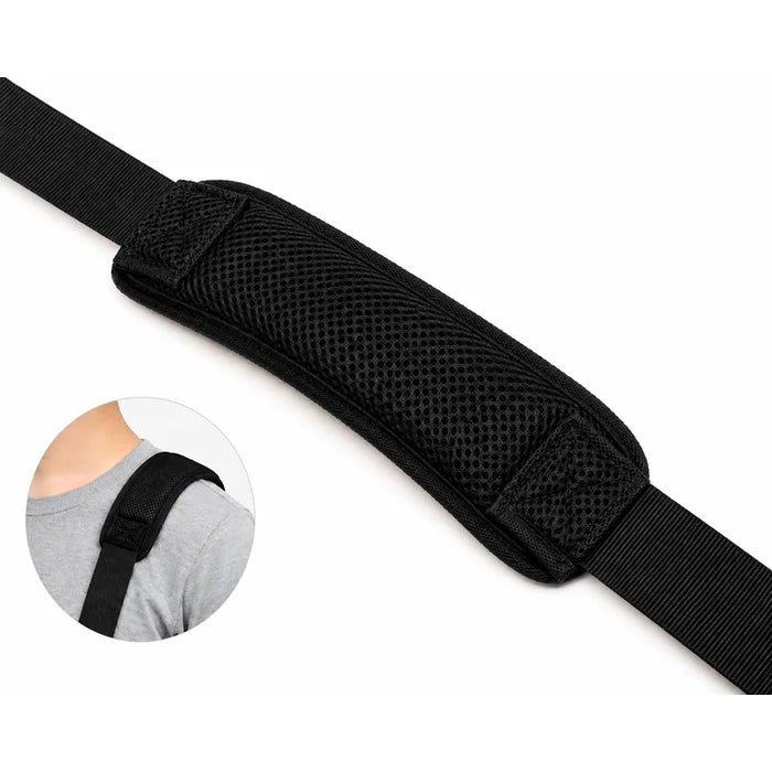 Padded shoulder support for adjustable Agoz crossbody sling