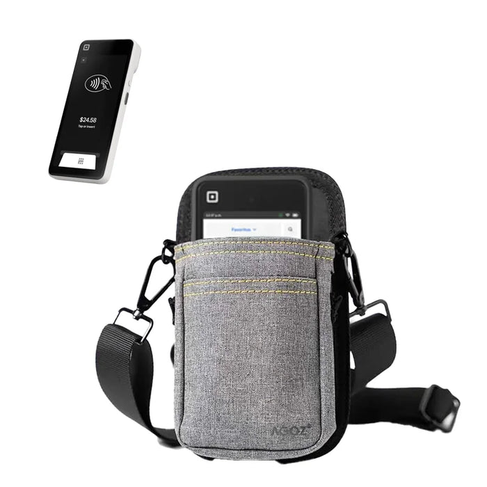 Square Handheld POS Holster with Sling / Waist Belt