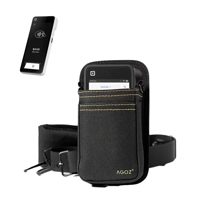Square Handheld POS Holster with Sling / Waist Belt