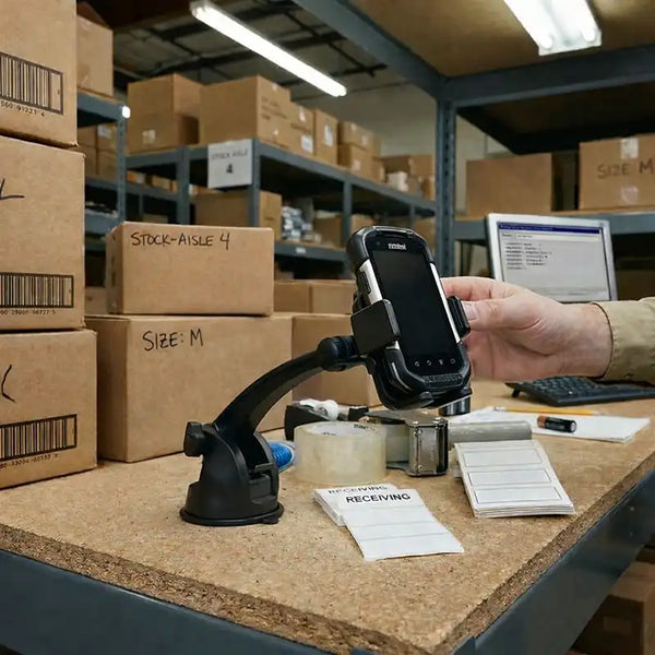 Stabilisierende Scanner in Arbeitsstationen