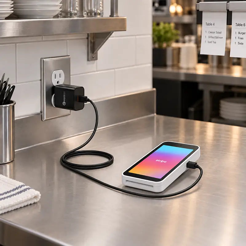 Passform & Funktion für das Stripe Reader Wall Charger Kit