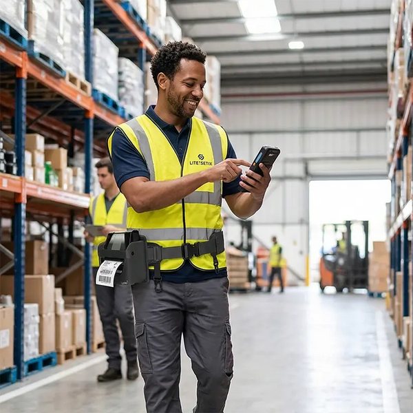 Drucker bei mobilen Aufgaben transportieren