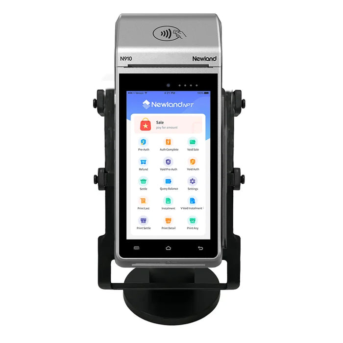 Swivel & Tilt Pole Stand for Newland N910 SmartPOS