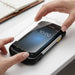 Tempered glass screen protector being aligned onto Zebra TC70 / TC72 / TC75 rugged mobile computer display