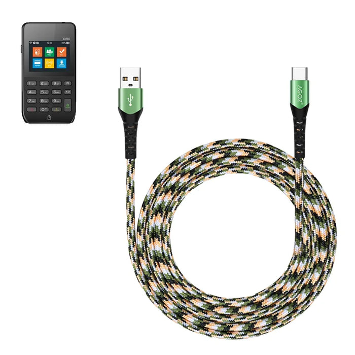 USB-C Cable Fast Charger for PAX D190 EFTP0S