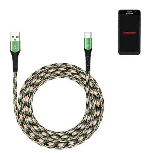 USB-C Fast Charger Cable for Honeywell CT45/45XP Handheld