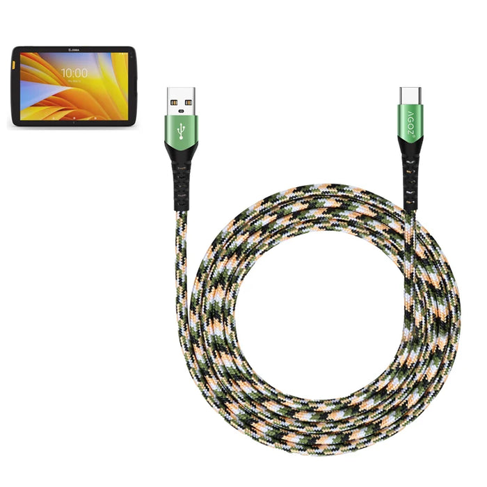 USB-C Fast Charger Cable for Zebra ET85 Tablet
