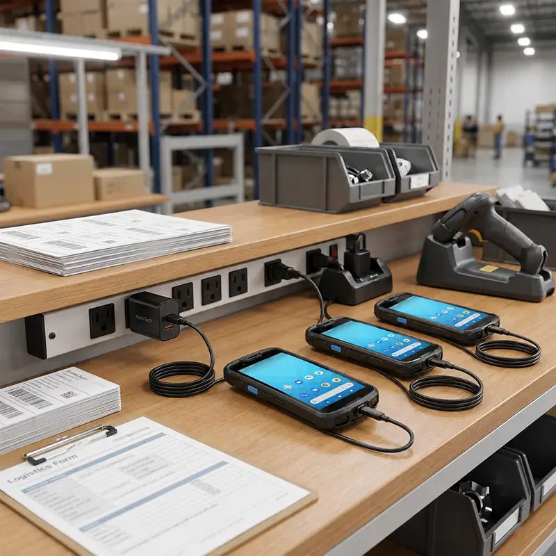 Passform und Funktion für Unitech Handheld-Wandladegerät