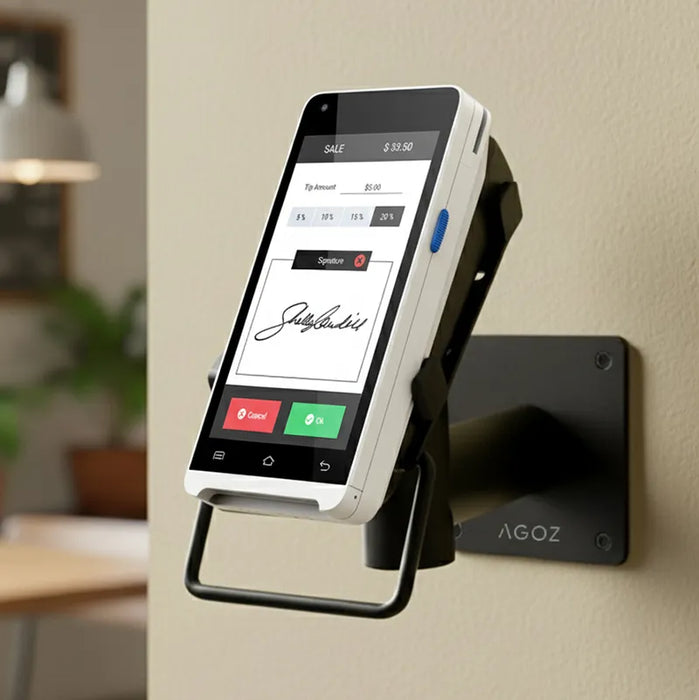 Adjustable Swivel Valor VP350 Mobile POS Wall Mount Metal Bracket