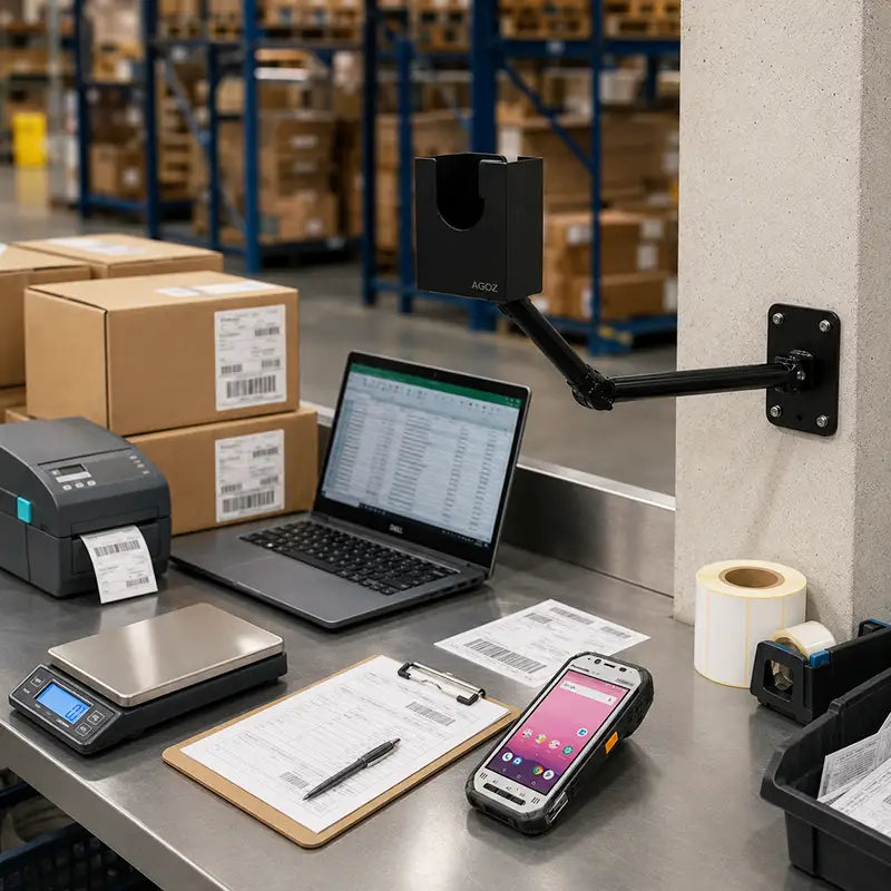 Passform und Funktion für Panasonic Schwenkarm-Scannerhalterung