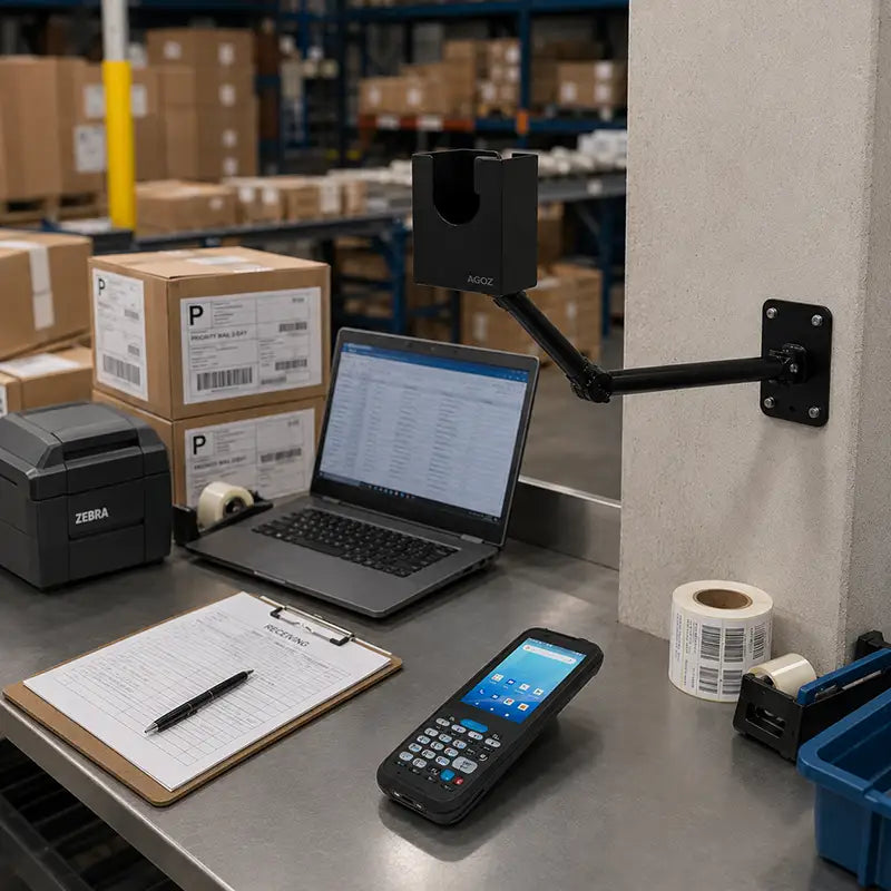 Passform und Funktion für Unitech Industrie-Scanner-Armhalterung