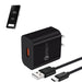 Wall Charger Adapter with USB-C Cable for Square Handheld