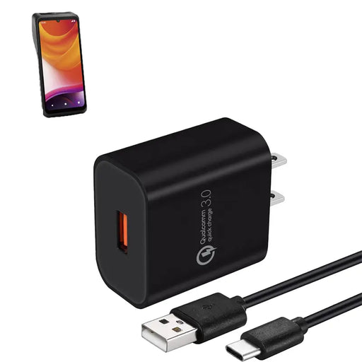 Wall Charger with USB-C Cable for Adyen S1F4 / S1F4 PRO Terminal