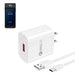 Wall Charger with USB-C Cable for Castles Saturn S1E2 POS