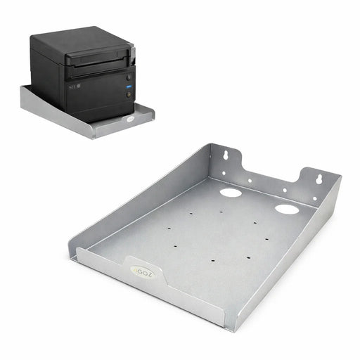 Wall Mount Stainless Steel SEIKO SII RP-F10 Receipt Printer Shelf