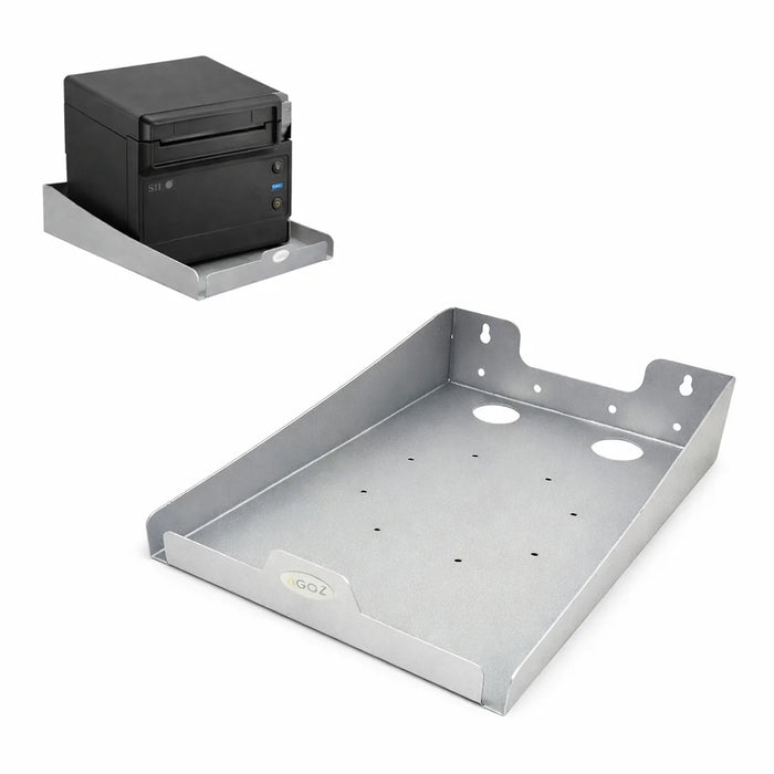 Wall Mount Stainless Steel SEIKO SII RP-F10 Receipt Printer Shelf