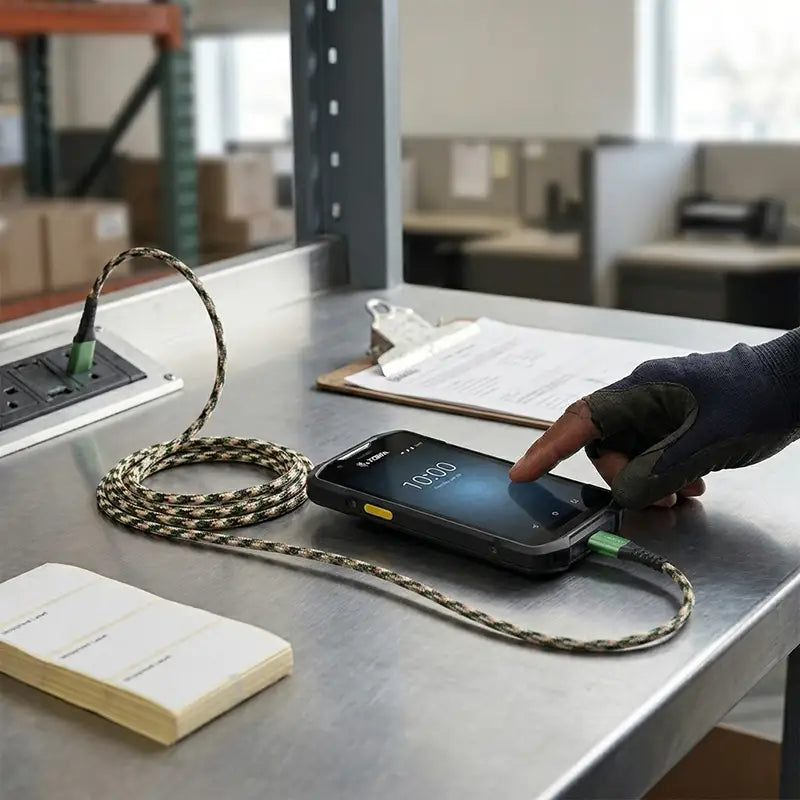 Passform und Funktion für Zebra Schnellladekabel