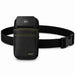 Black Adyen POS handheld waist bag with a strap on a white background