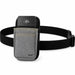 Gray adyen POS handheld waist bag with black strap and AGOZ branding on a white background