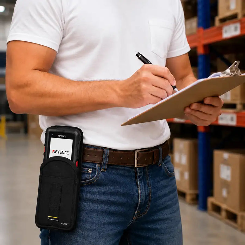 Standardisierung des robusten Gürtelträgers für die Verwendung mit Keyence-Scannern
