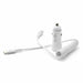 38W Fast Car Charger and USB-C Coiled Cable for Square Handheld POS