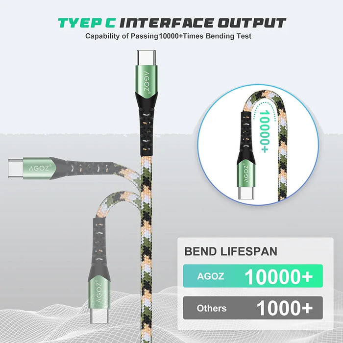 USB-C Fast Charger Cable for Zebra HC50 Handheld