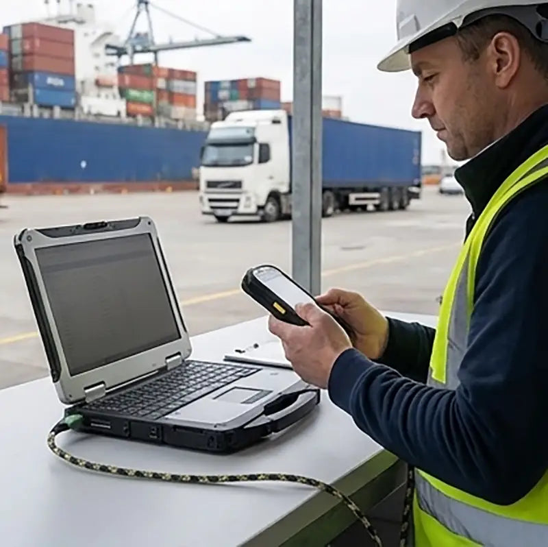Verfügbarkeit des Unitech USB-C-Kabels in allen Arbeitsabläufen sicherstellen