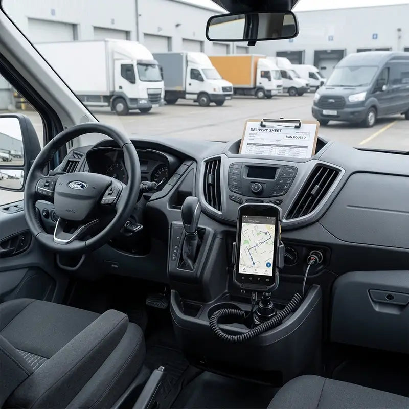 Passform und Funktion für Unitech Barcode-Scanner Fahrzeugadapter