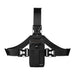 Front view of Chest Harness Holster for Point Mobile Scanner with adjustable shoulder and chest straps