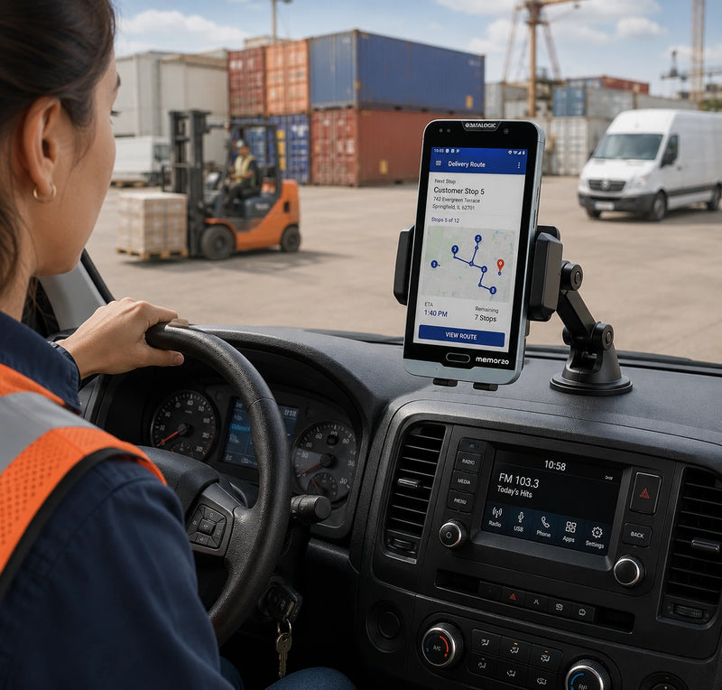 Bereiten Sie Datalogic-Handhelds für den Außendienst und Lieferrouten vor