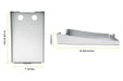 Wall Mounted Printer Shelf for Star Micronics SP500 Kitchen Printer