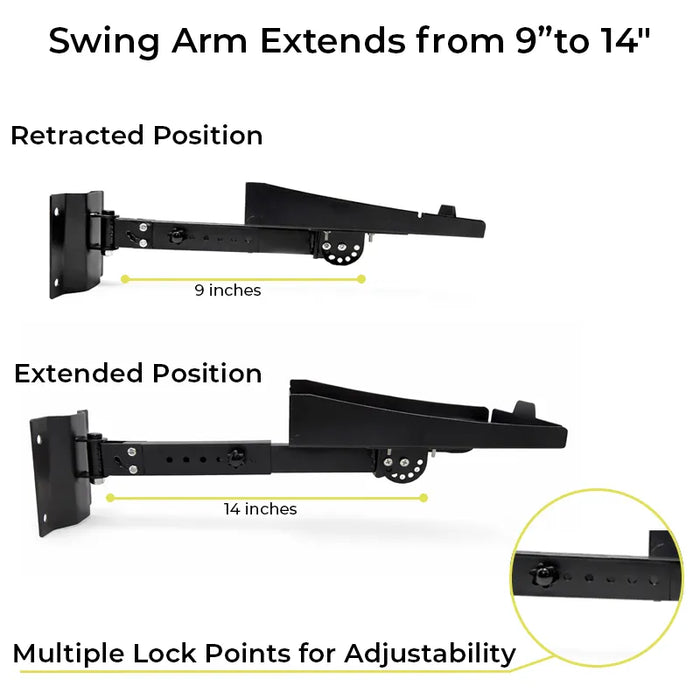 Heavy-Duty Seiko SII Label Printer Tray Warehouse Wall Mount