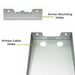 Wall Mounted Printer Shelf for Star Micronics SP500 Kitchen Printer
