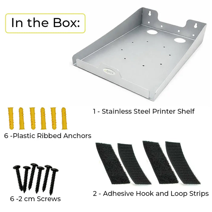 Wall Mounted Epson TM-U300 Kitchen Printer Shelf