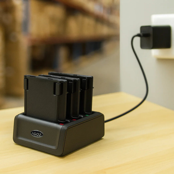 4-Slot Zebra TC75 / TC75x Battery Charger Cradle