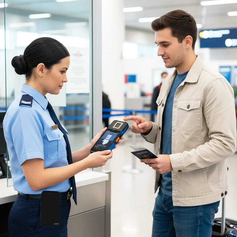 Credence ECO Handheld ID Scanner Holster with Metal Belt Clip