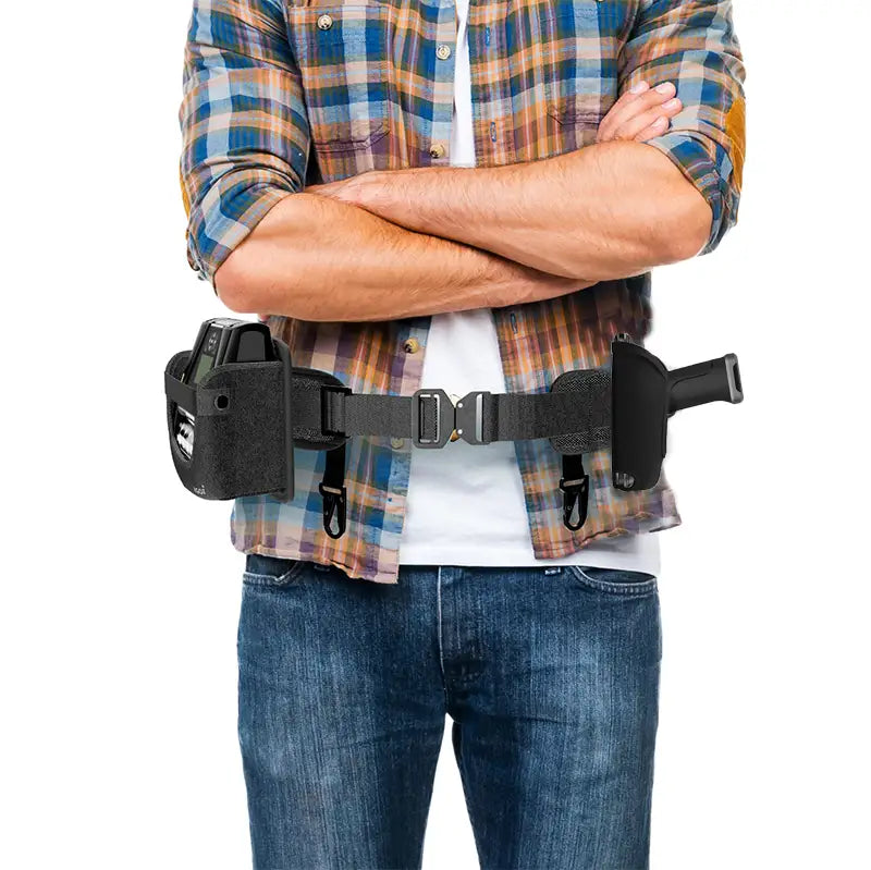 Zebra ZQ120 Printer Waist Belt Holster & Trigger-Handle Case