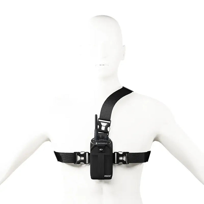 Chest Harness Pouch for Motorola SL7580/E Two-Way Radio