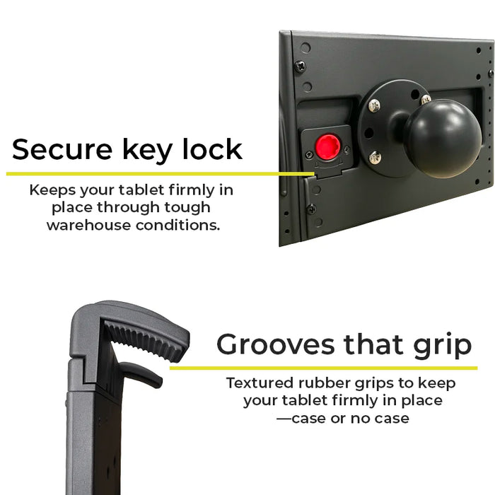 AGOZ Zebra ET45 Forklift Tablet Mount Holder