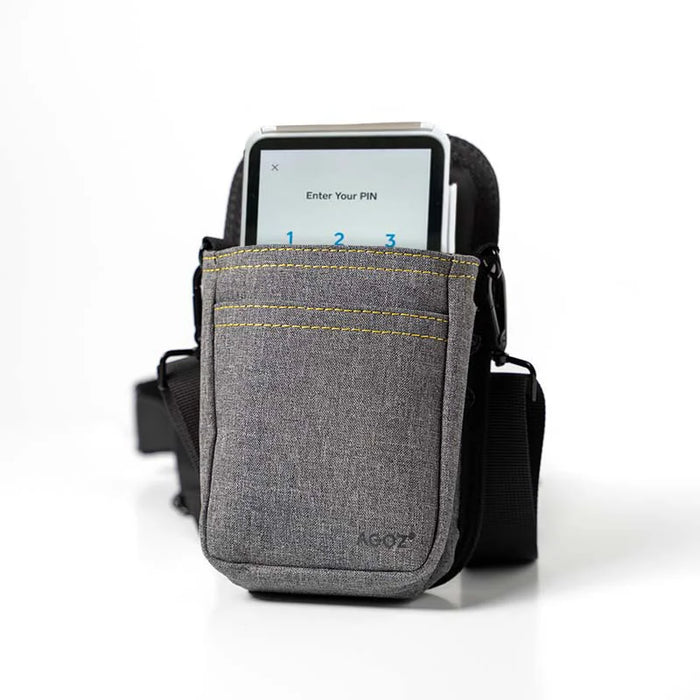 Square POS Holster with Crossbody Shoulder Sling