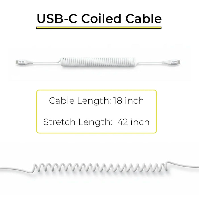 38W Fast Car Charger and USB-C Coiled Cable for SwipeSimple B350