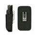 AgozTech black holster case for Honeywell CT47 mobile computer, side and back view