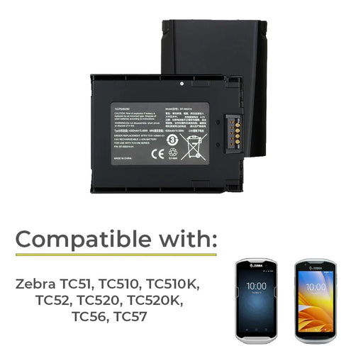 Replacement Battery for Zebra TC57 Mobile Computer