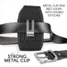 Heavy-Duty CAT S22 Flip Case with Metal Belt Clip