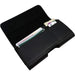 iPhone 14 Leather Wallet Case with Belt Clip